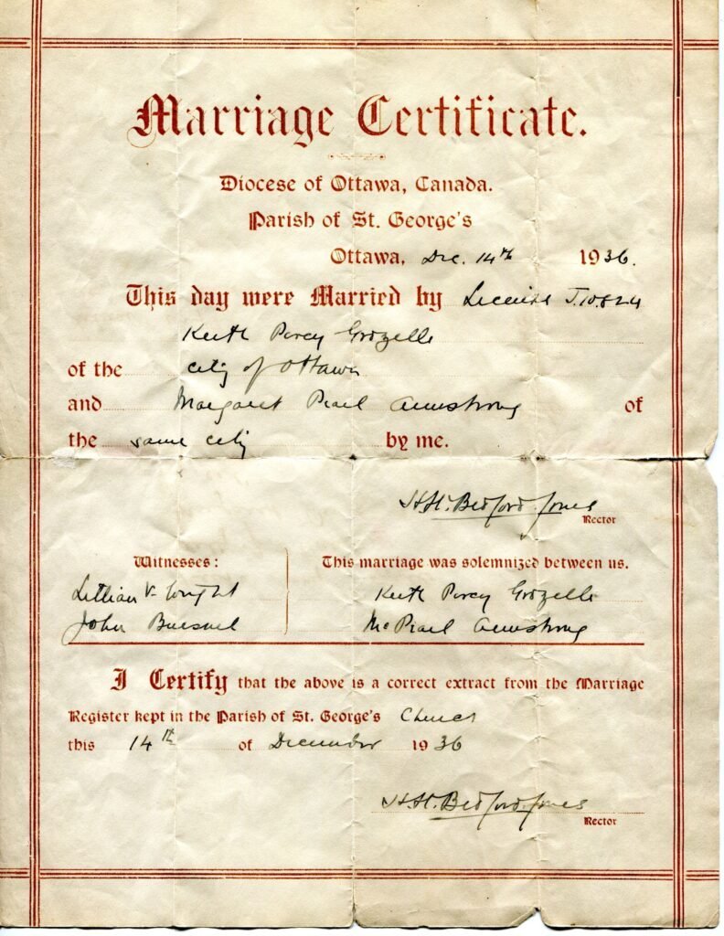 Marriage Document